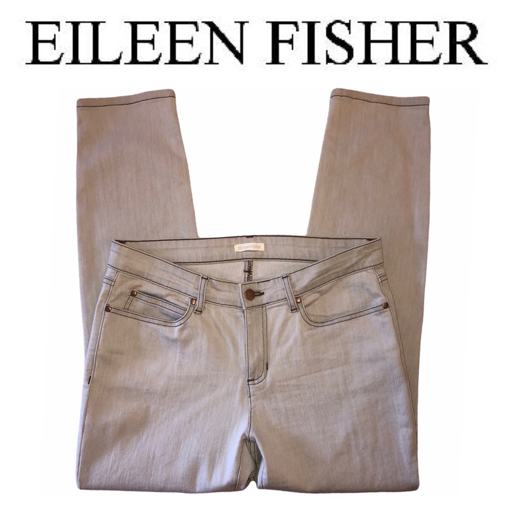 ✨HP✨ Eileen Fisher Taupe Jeans